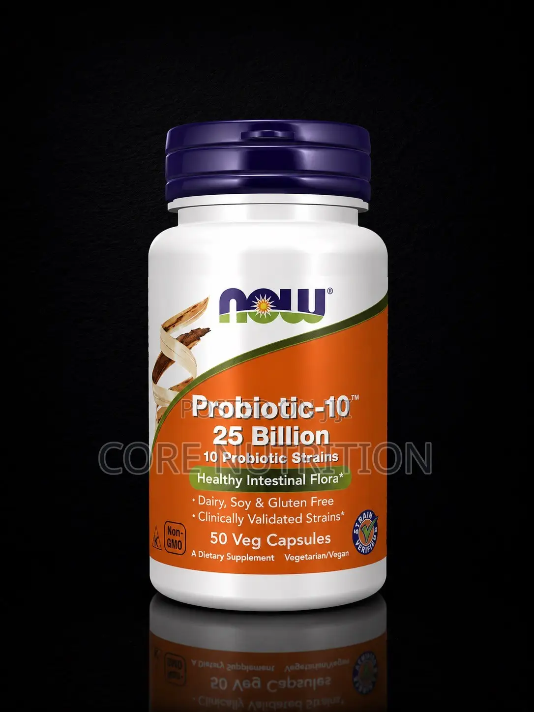 Probiotic 25 Billion , 10 Probiotic Strains , 50 Capsules