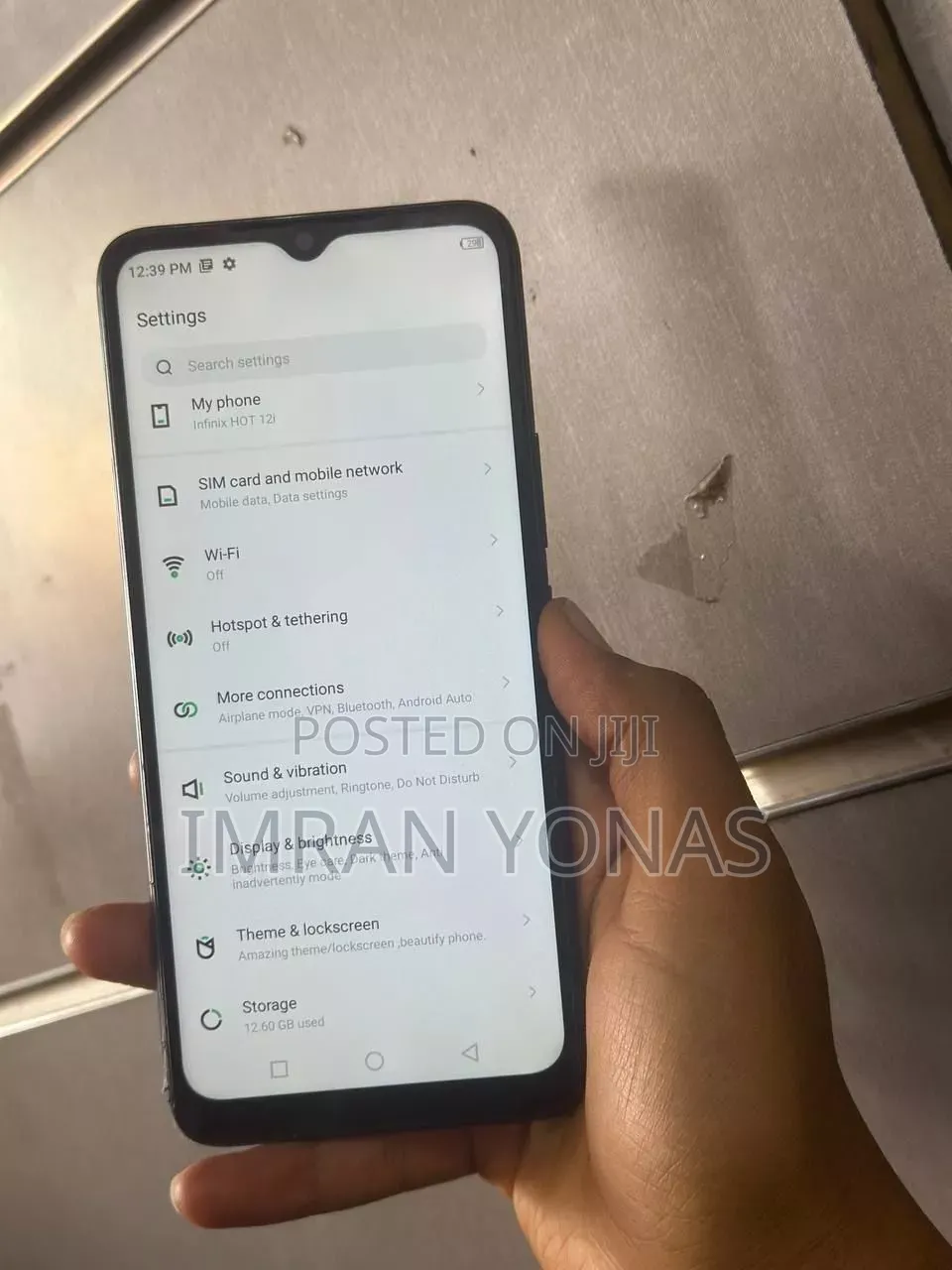 Infinix Hot 12i 64 GB Black