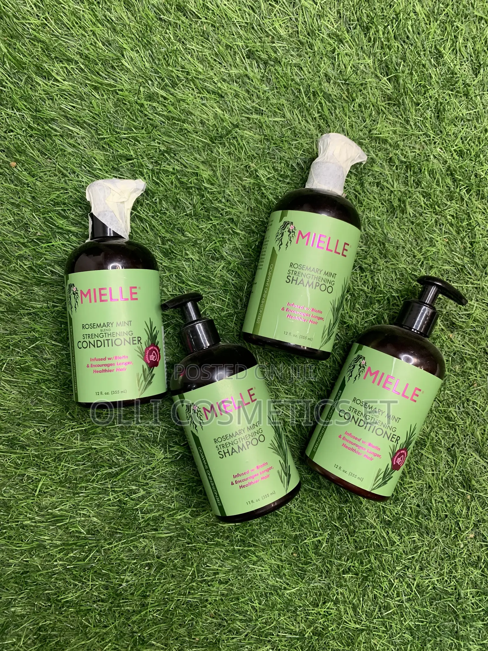 Mielle Rosemary Mint Shampoo Conditioner