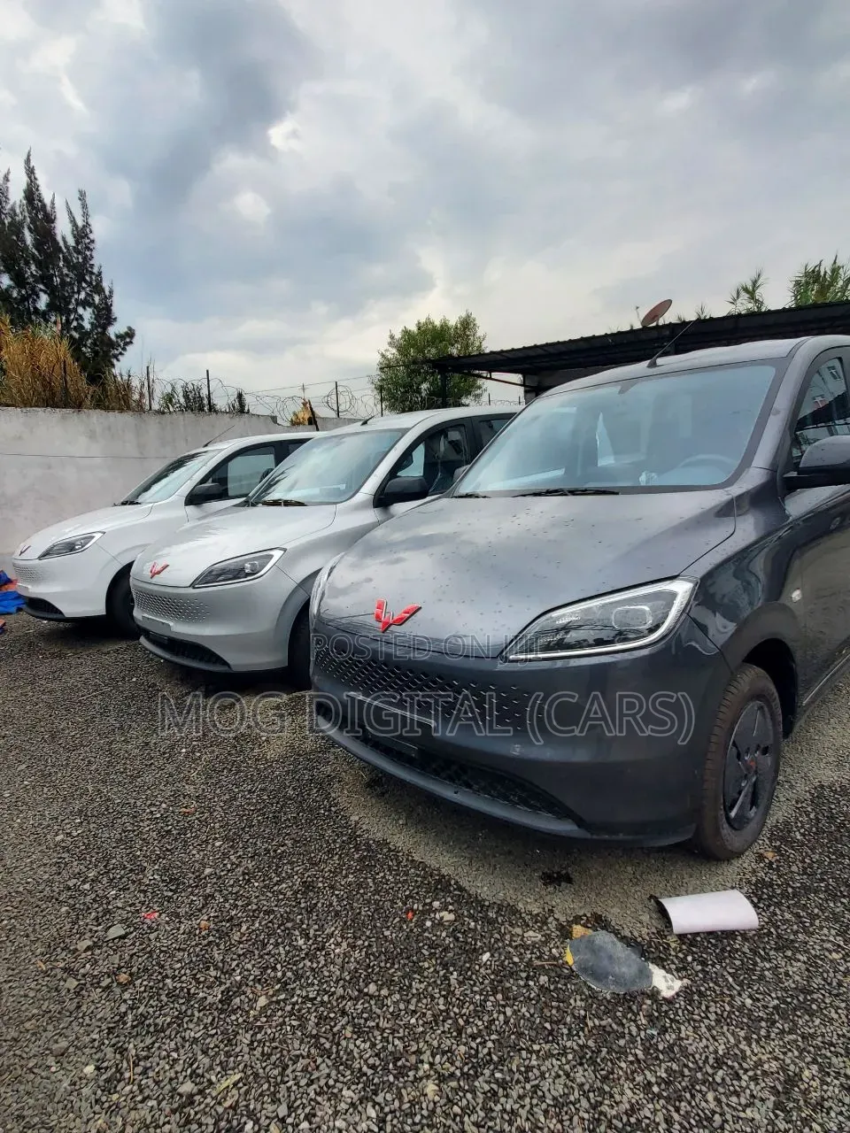 New Wuling Hongguang Mini EV 2025 Gray
