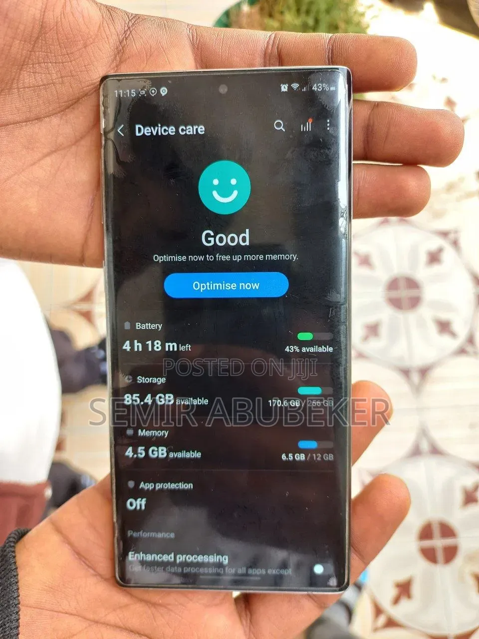 Samsung Galaxy Note 10 5G 256 GB Blue