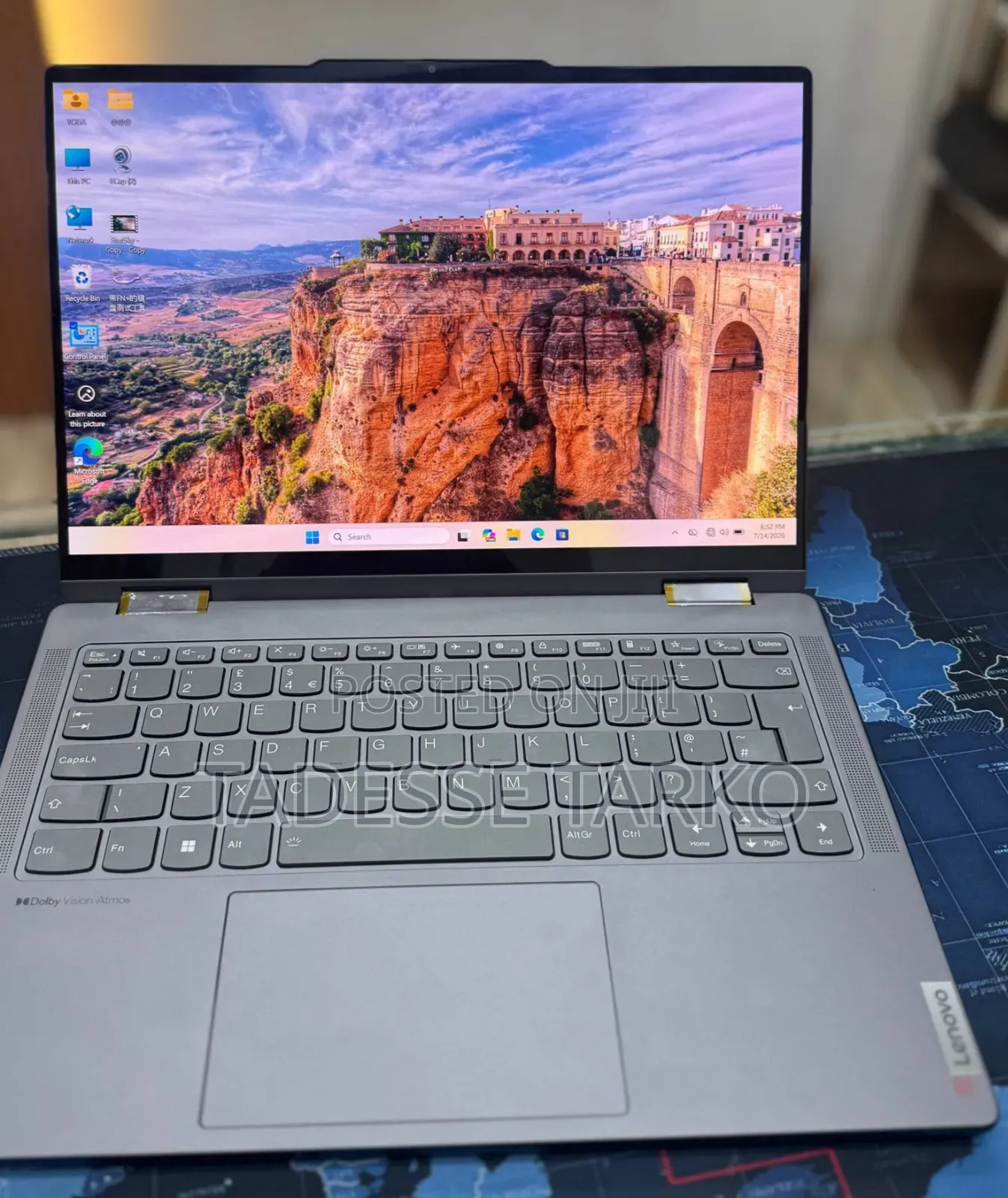 New Laptop Lenovo 16GB AMD Ryzen 7 SSD 512GB