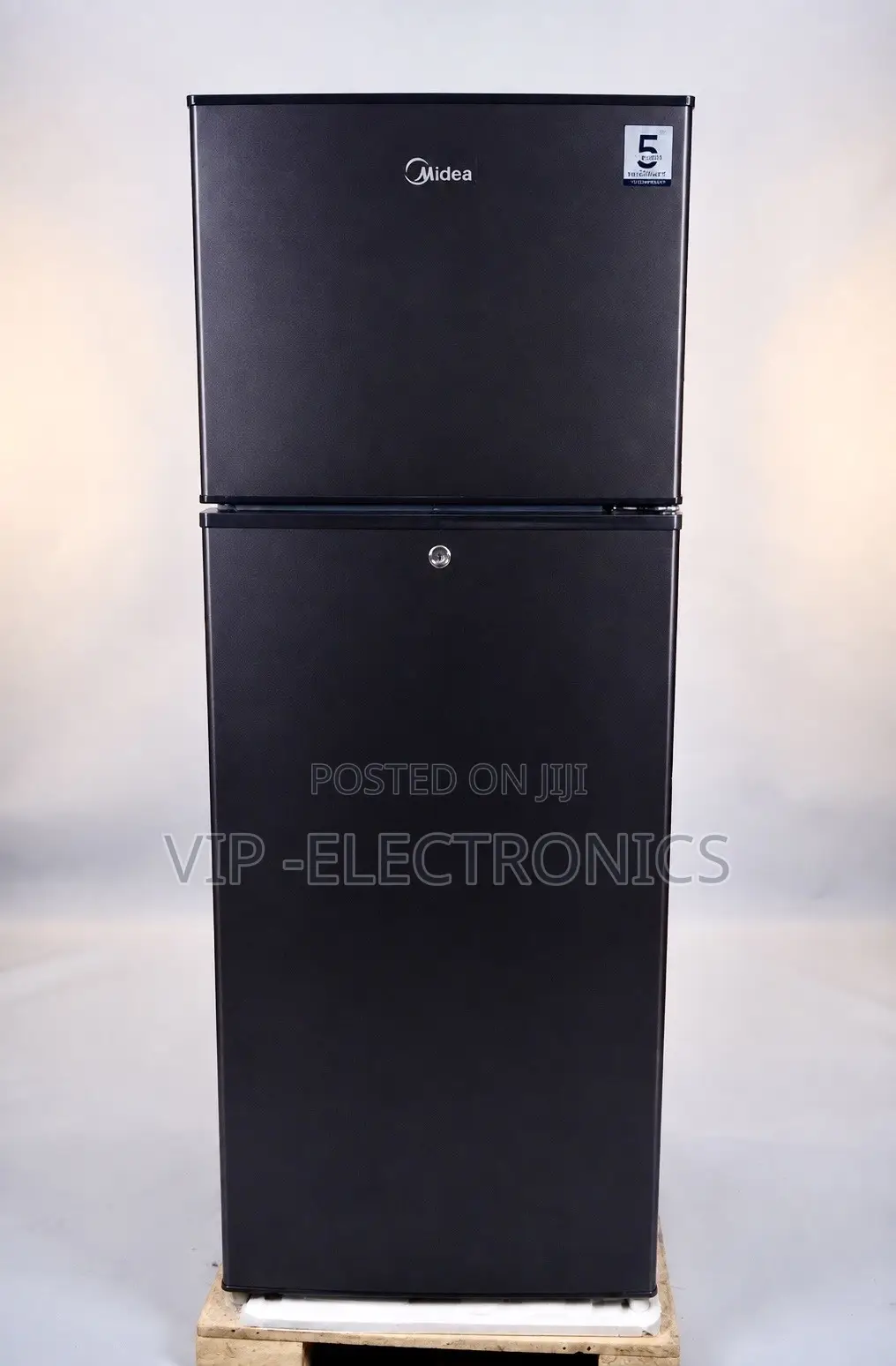 Midea Refrigerator 294 Double Door With Key Lock – 5-Year Warranty