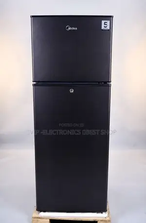 Midea Refrigerator 294 Double Door With Key Lock – 5-Year Warranty