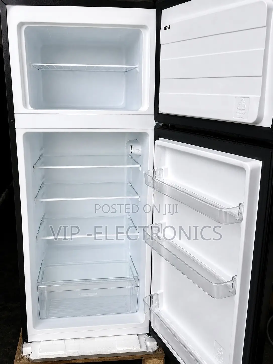 Midea Refrigerator 294 Double Door With Key Lock – 5-Year Warranty