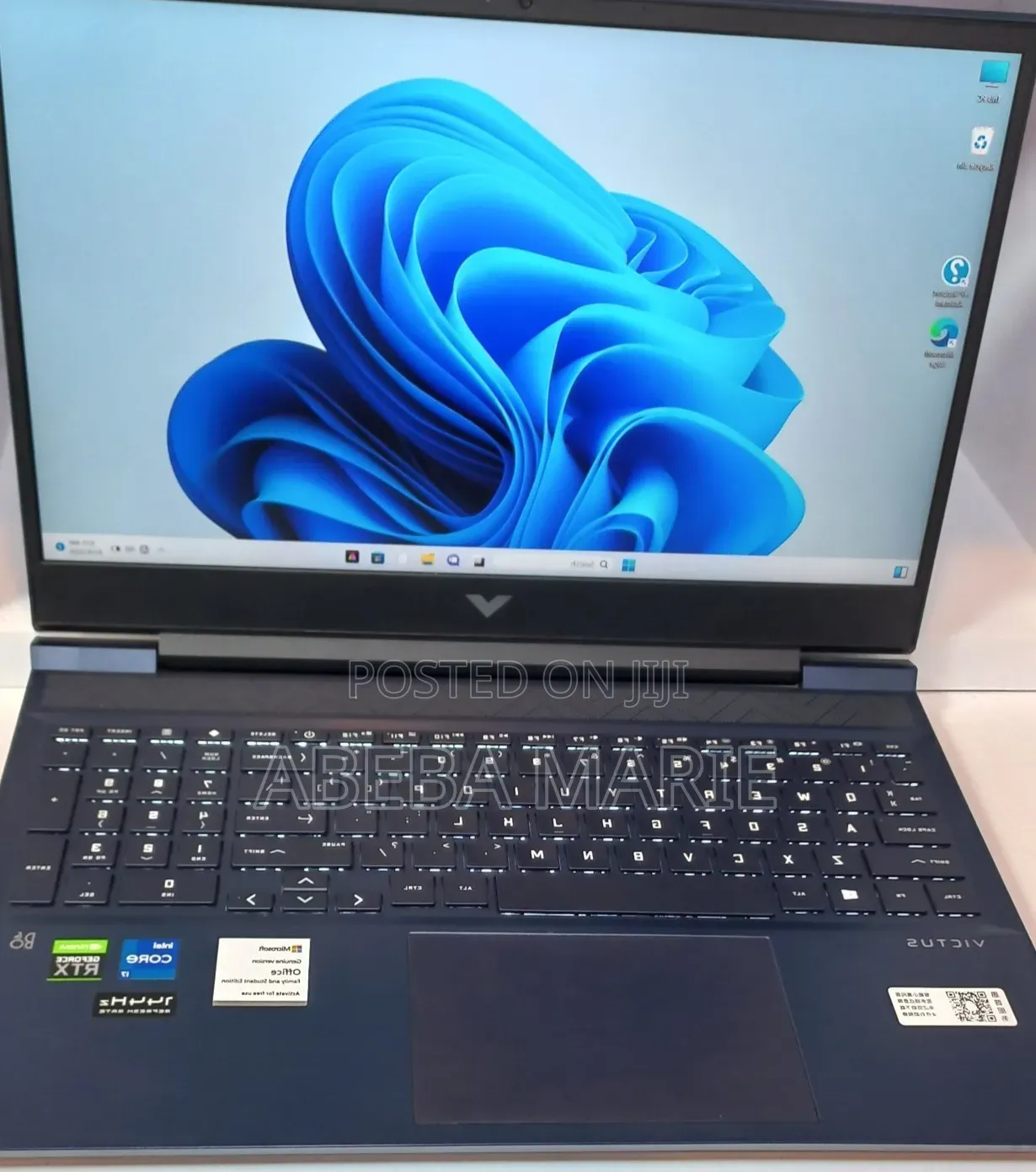 New Laptop HP Victus 16 16GB Intel Core i7 SSD 512GB