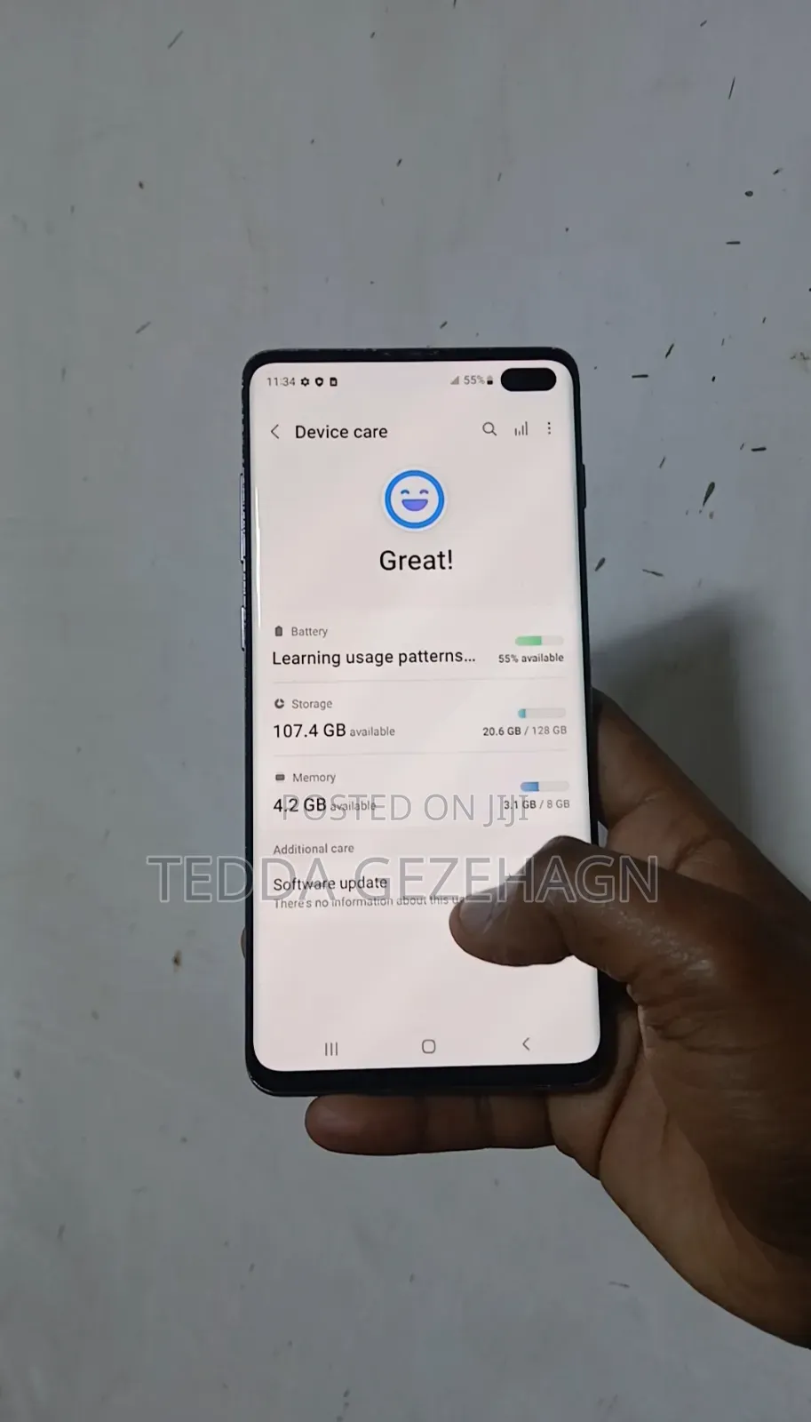 Samsung Galaxy S10 Plus 128 GB Black
