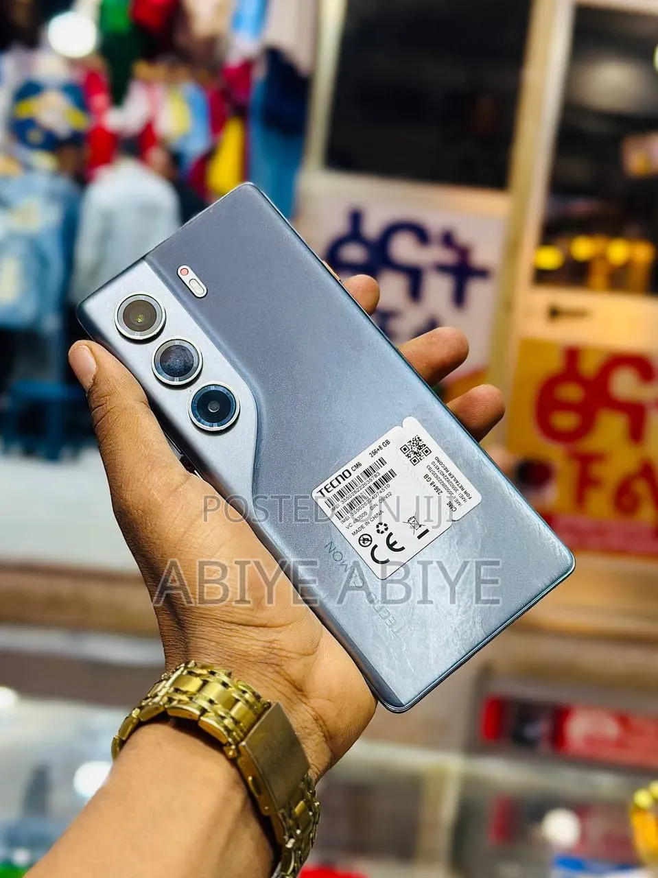 Tecno Camon 40 Pro 5G 256 GB Silver