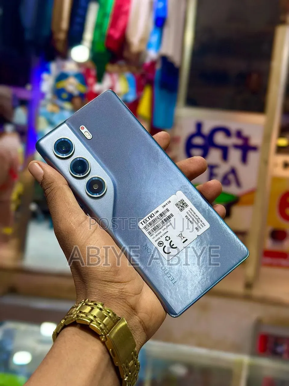 Tecno Camon 40 Pro 5G 256 GB Silver