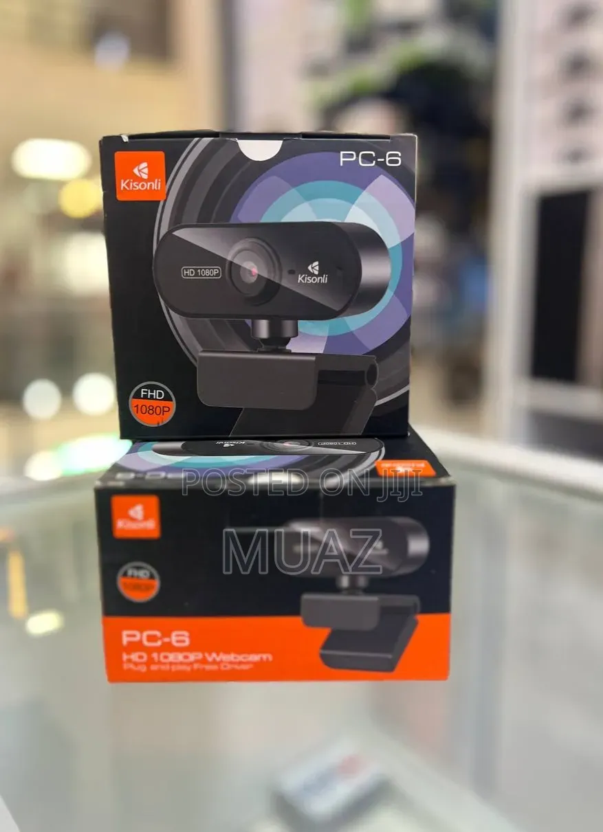 Kisonli PC-6 HD 1080P Webcam