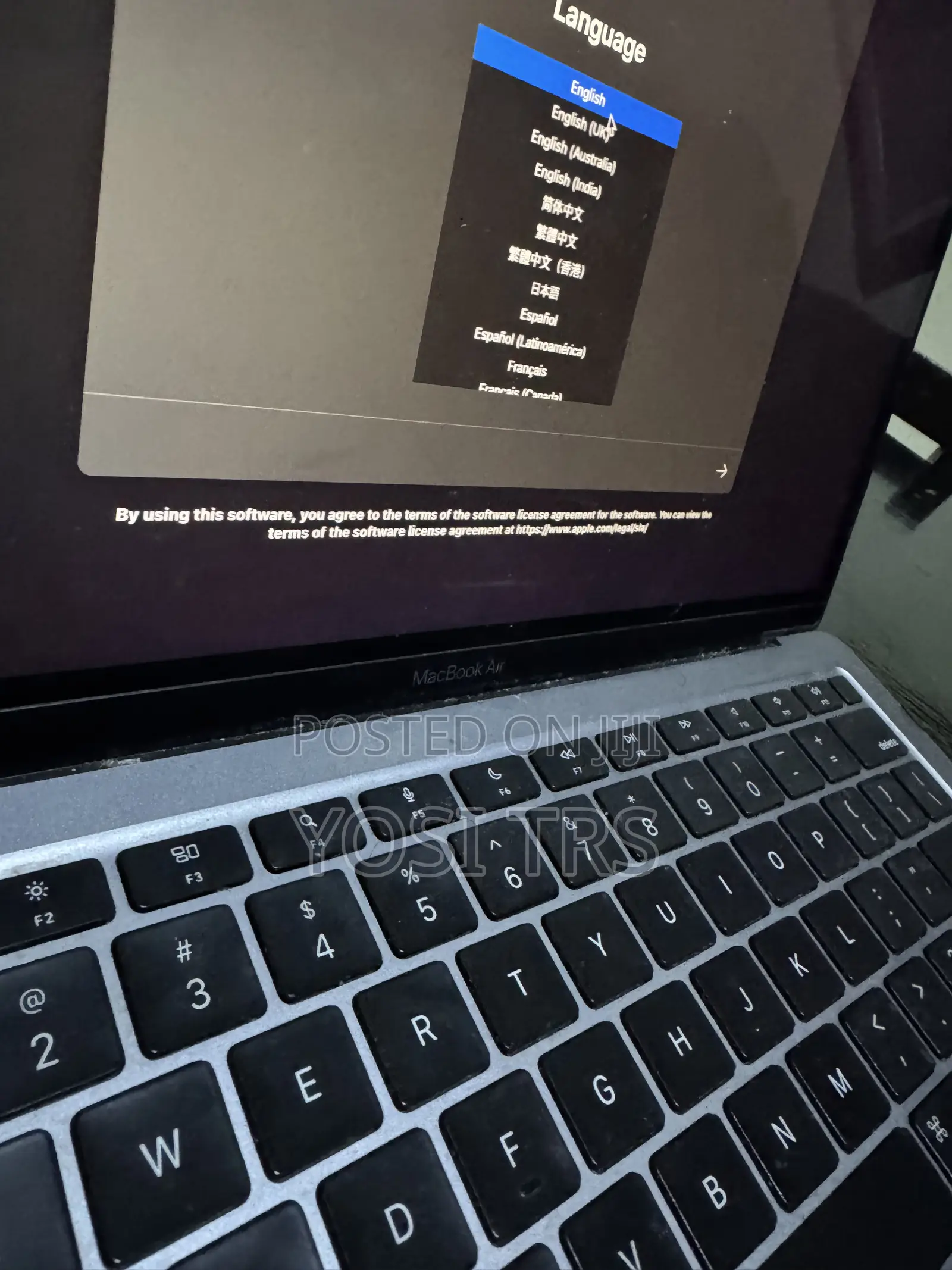 Laptop Apple MacBook Air 2020 M1 8GB Apple M1 HDD 256GB