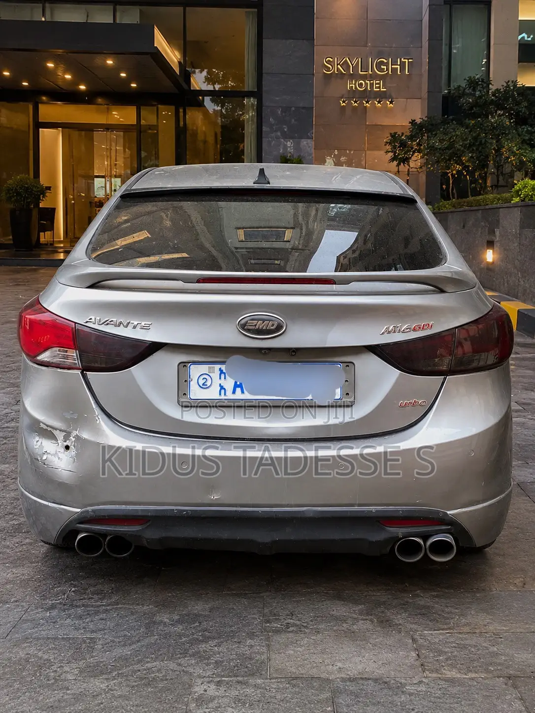 Hyundai Avante 2012 Gray