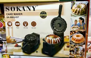 Sokany Cake Maker Designed With a 1000W Powerful Heating System