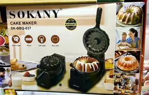 Sokany Cake Maker Designed With a 1000W Powerful Heating System