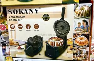 Sokany Cake Maker Designed With a 1000W Powerful Heating System