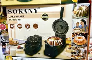 Sokany Cake Maker Designed With a 1000W Powerful Heating System