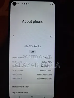 Samsung Galaxy A21s 64 GB Blue