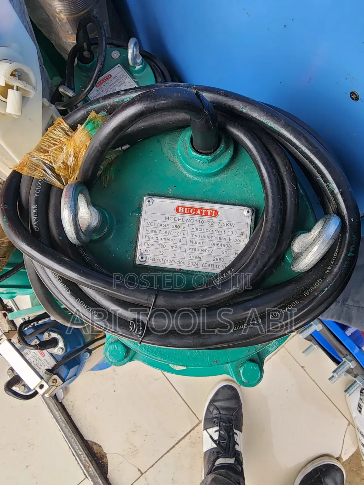 Bugatti Submersible Water Pump