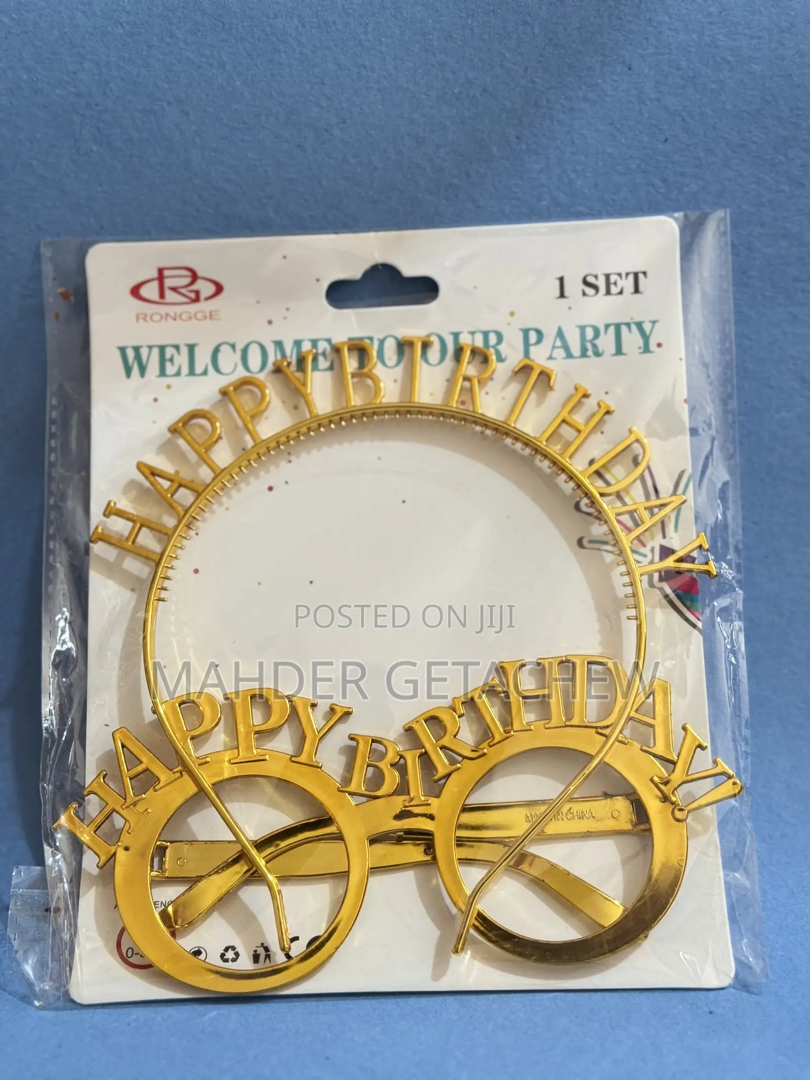 Happy Birthday Party Glasses