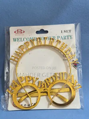 Happy Birthday Party Glasses