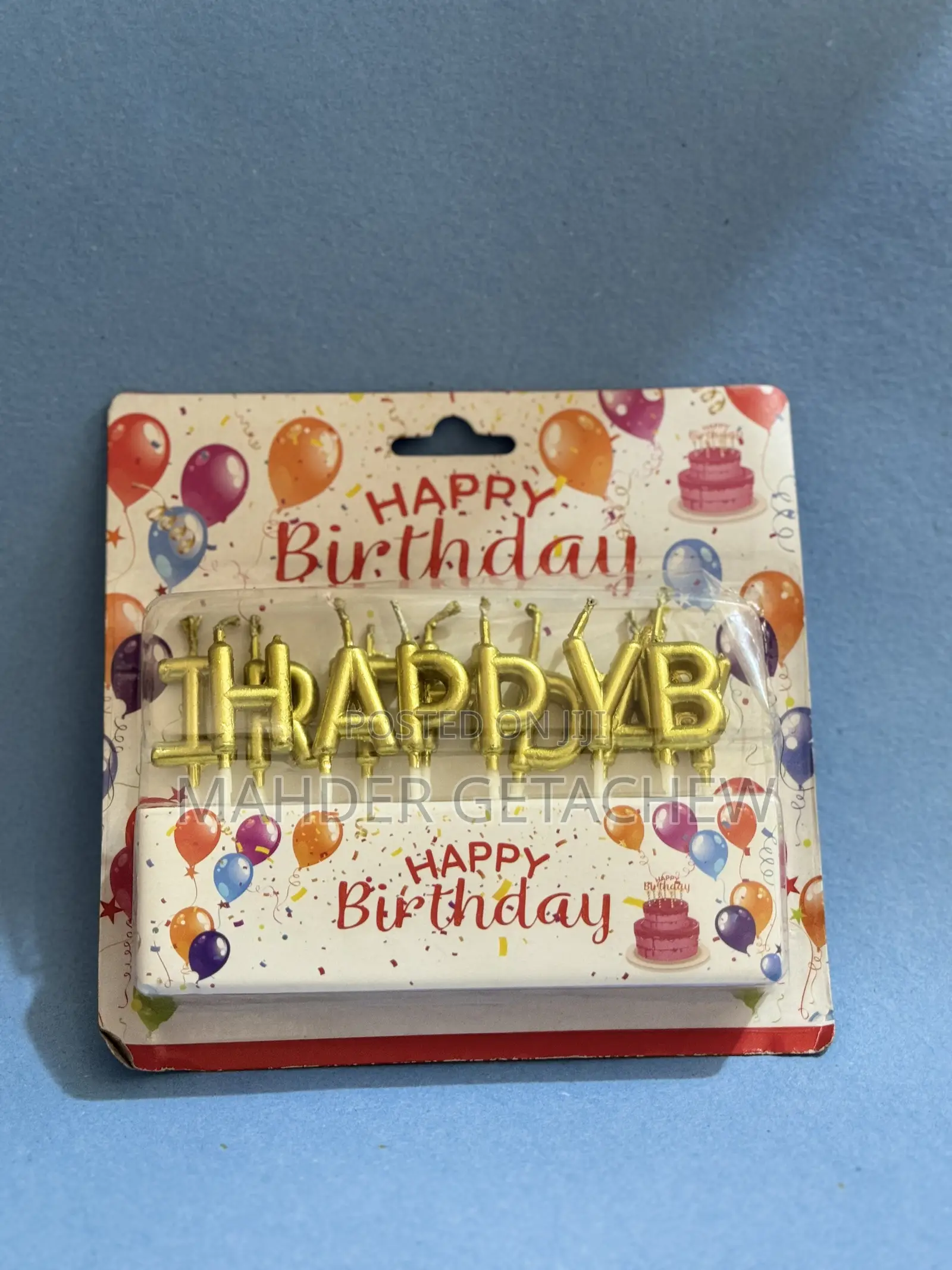 Happy Birthday Cake Topper