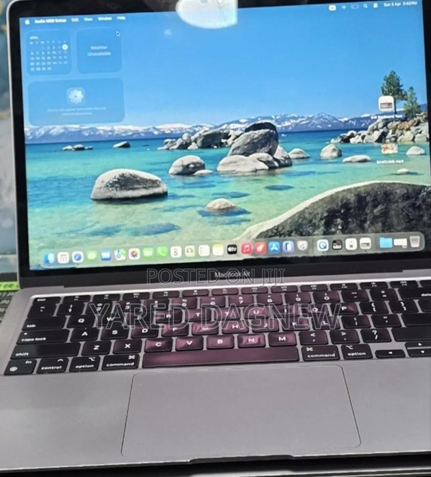 New Laptop Apple MacBook Air 2020 M1 8GB Apple M1 SSD 256GB