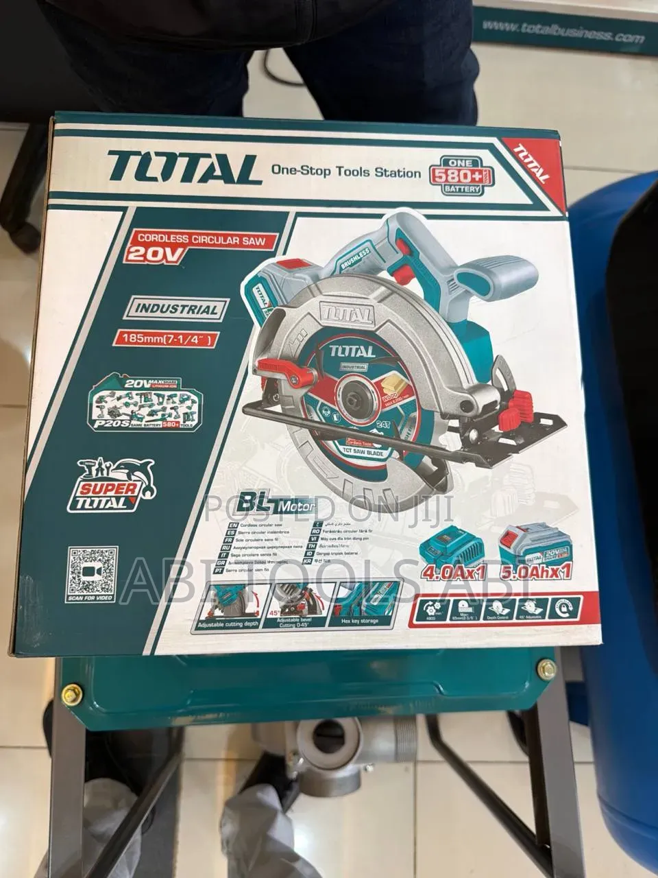 Total 20V Cordless Brushless Circular