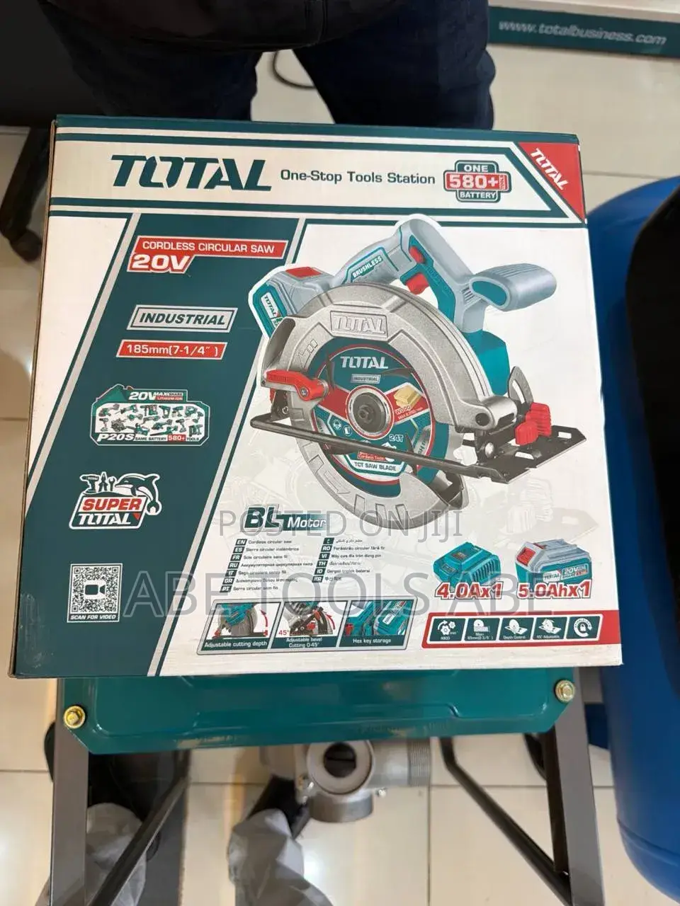 Total 20V Cordless Brushless Circular