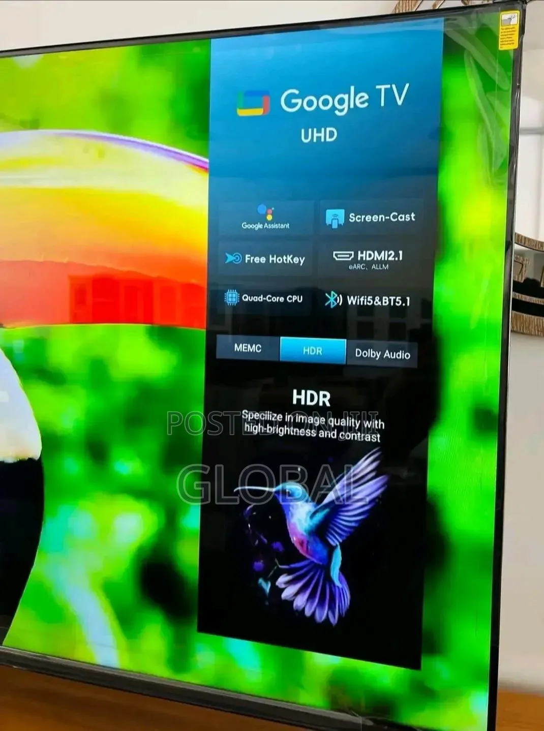 Hisense 50"inch Qled TV
