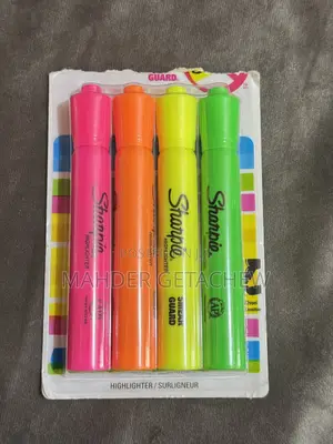 Sharpie Highlighters – 4-Color Set
