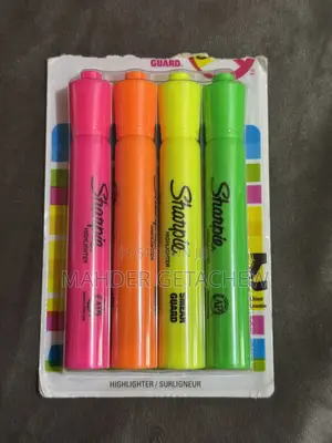 Sharpie Highlighters – 4-Color Set