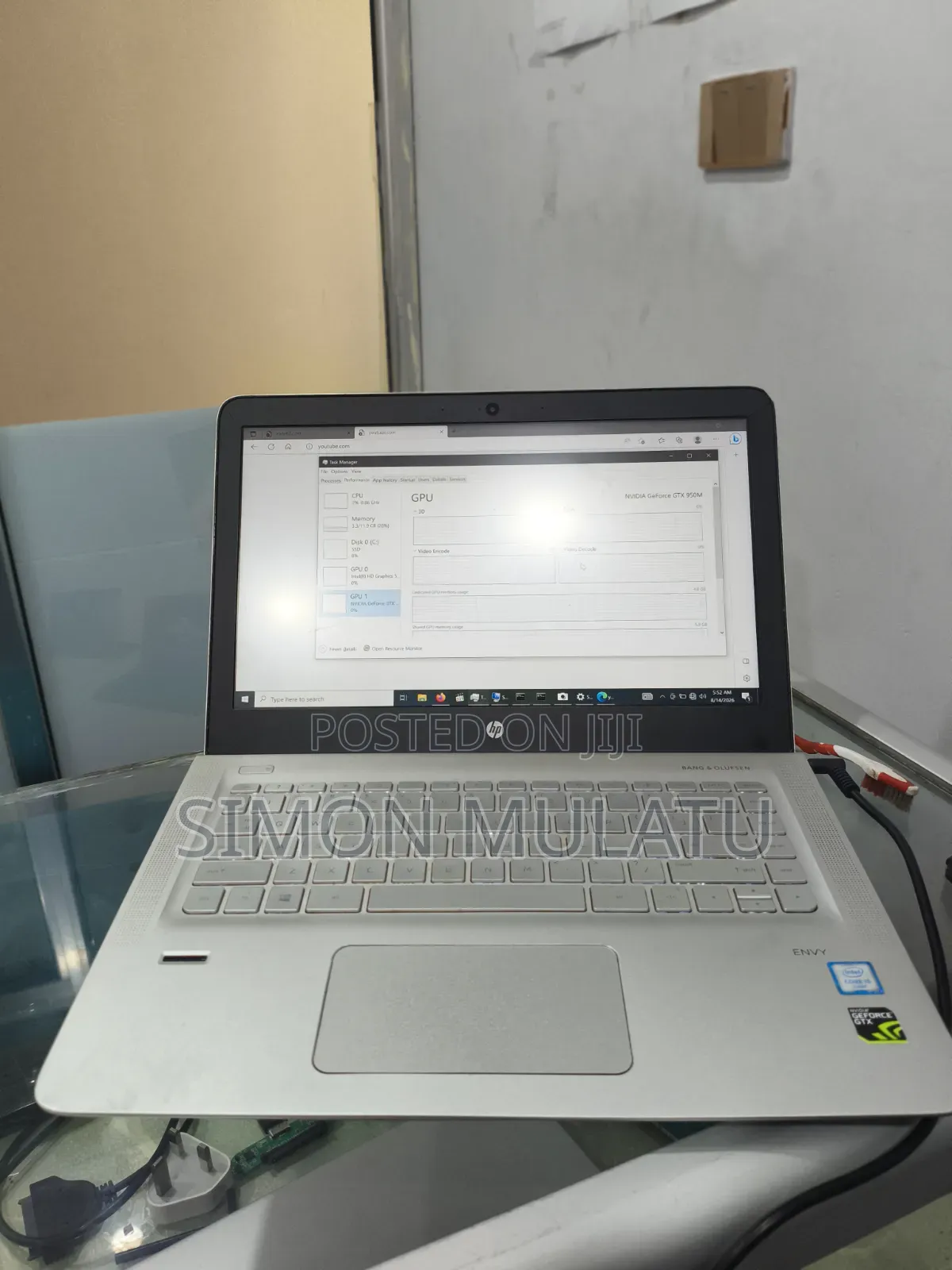 Laptop HP Envy 14 12GB Intel Core i5 SSD 256GB