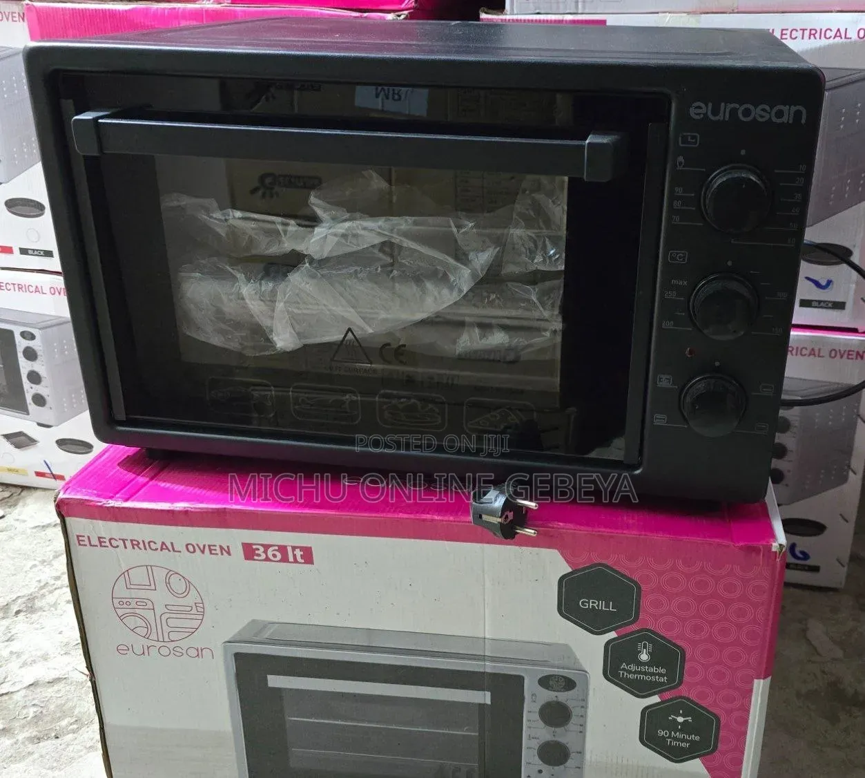 EUROSAN 36L Mini Electric Oven/ Free Delivery
