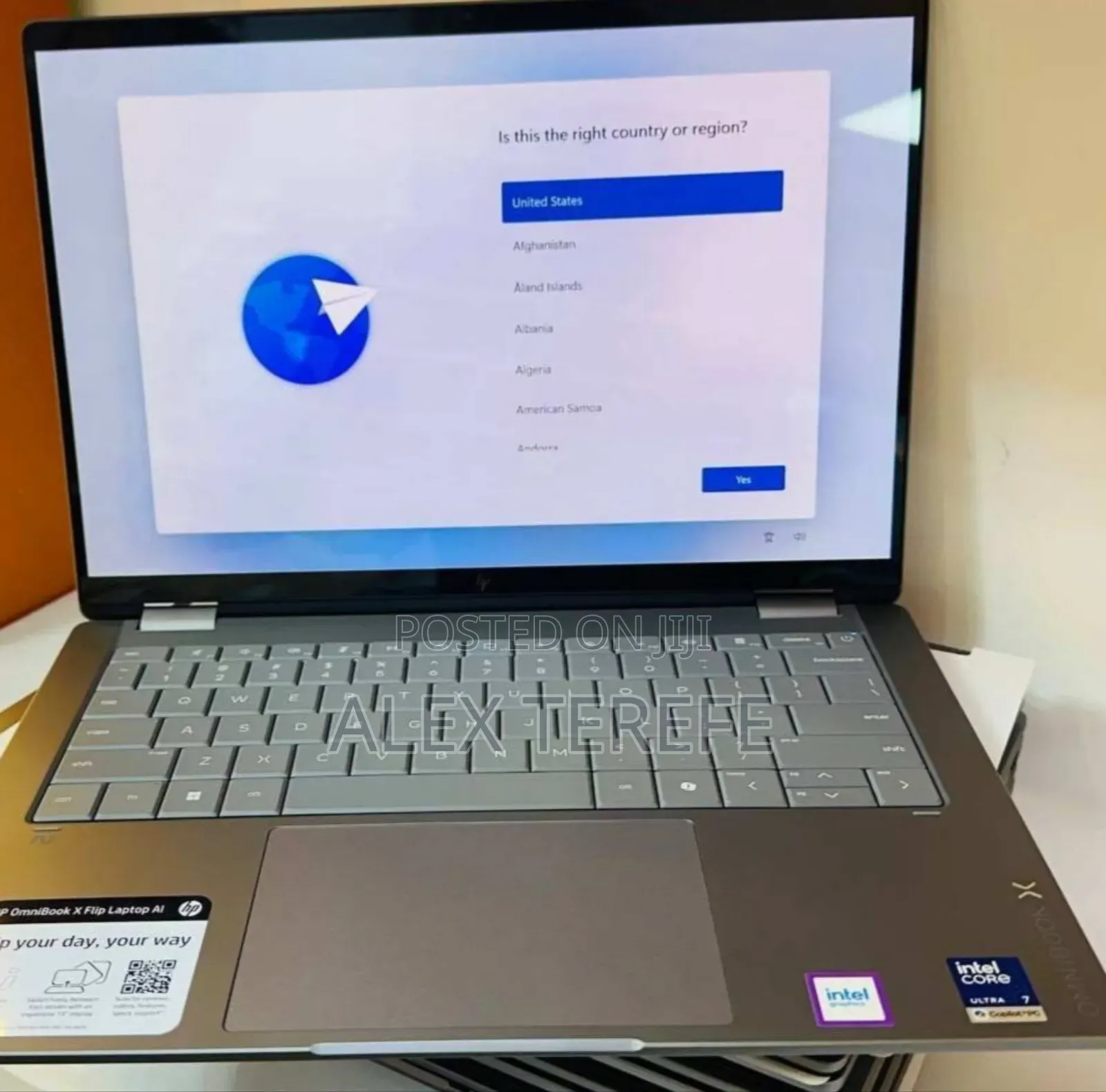 New Laptop HP OmniBook Ultra Flip 14" 16GB Intel Core Ultra 7 SSD 1T