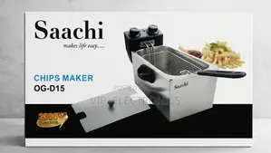 Saachi Chips Maker Electric Deep Fryer 2000W – OG-D15