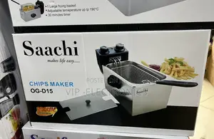 Saachi Chips Maker Electric Deep Fryer 2000W – OG-D15