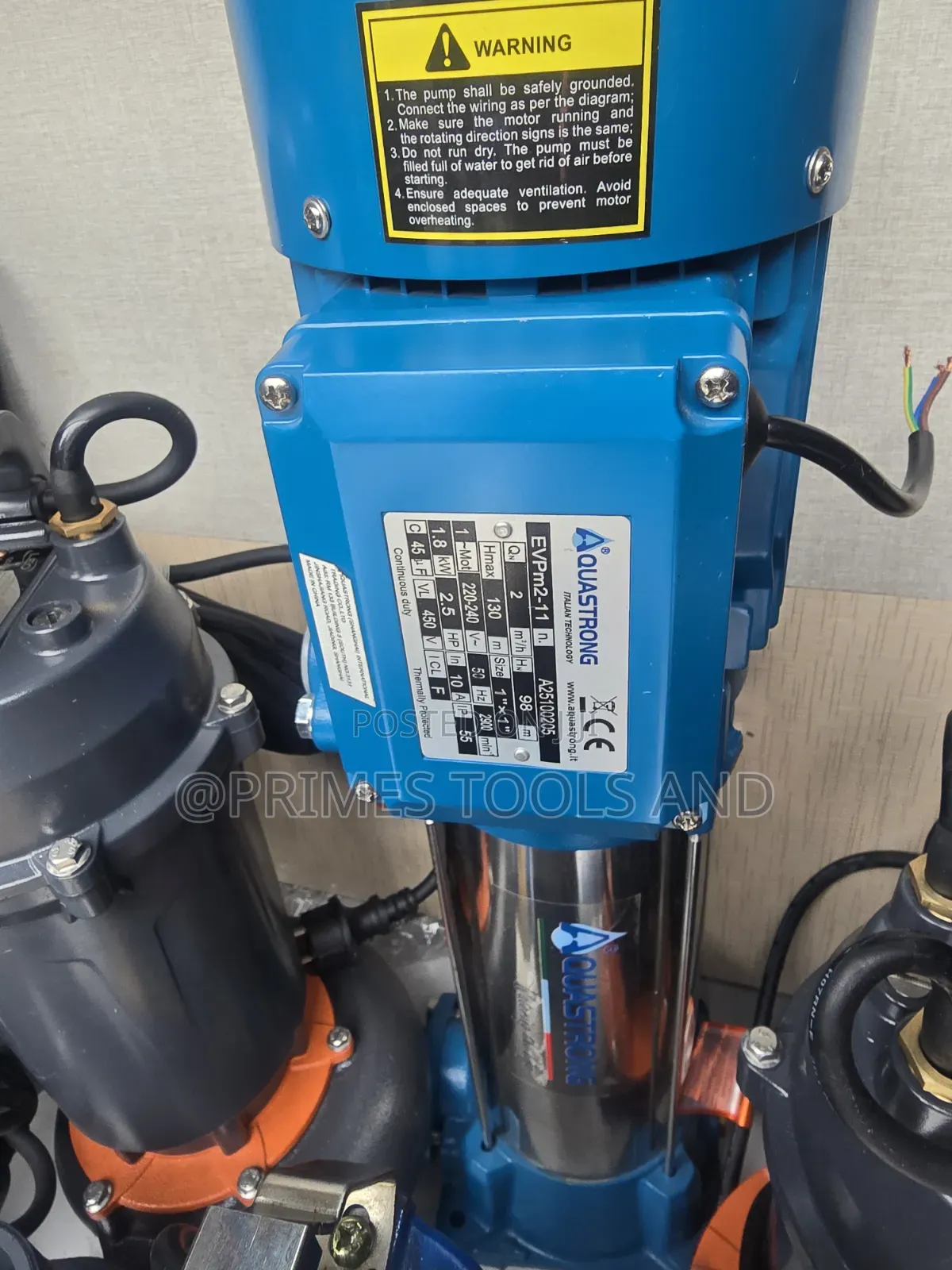 AQUASTRONG Vertical Multistage Water Pump