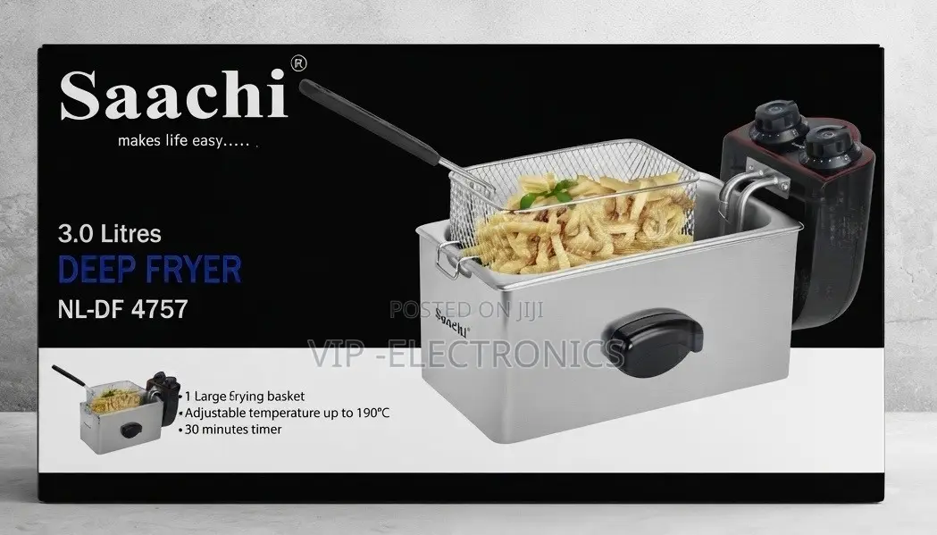 Saachi DEEP FRYER Makes Life Easy.3.0 Lirtes Saachi • 1