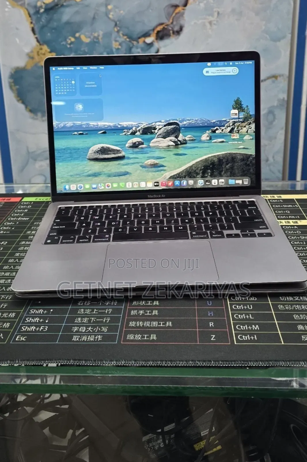 New Laptop Apple MacBook Air 2020 M1 8GB Apple M1 SSD 256GB