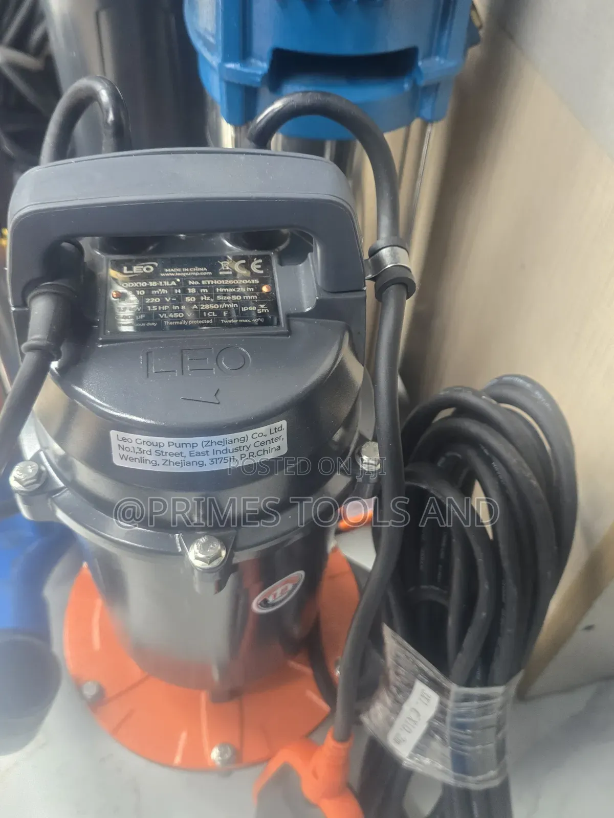LEO 1.5HP Submersible Water Pump |
