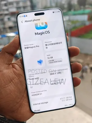 Honor Magic6 Pro 512 GB White