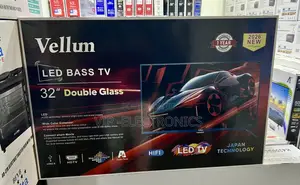 Vellum 32 Inch tvLED Bass TV Double Glass