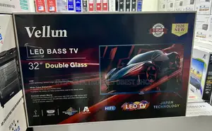 Vellum 32 Inch tvLED Bass TV Double Glass