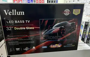 Vellum 32 Inch tvLED Bass TV Double Glass