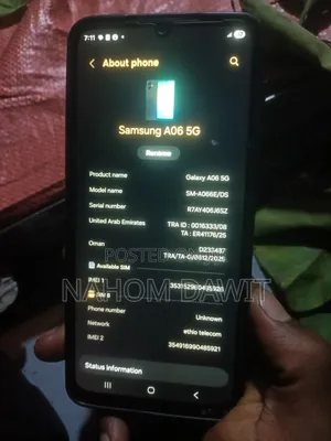 Samsung Galaxy A06 128 GB Blue