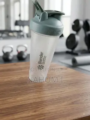 Clear and Pebble Grey BlenderBottle Classic