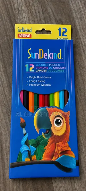 ​High Quality የከለር እርሳስ (Color Pencils) - Brand New 12 Colors