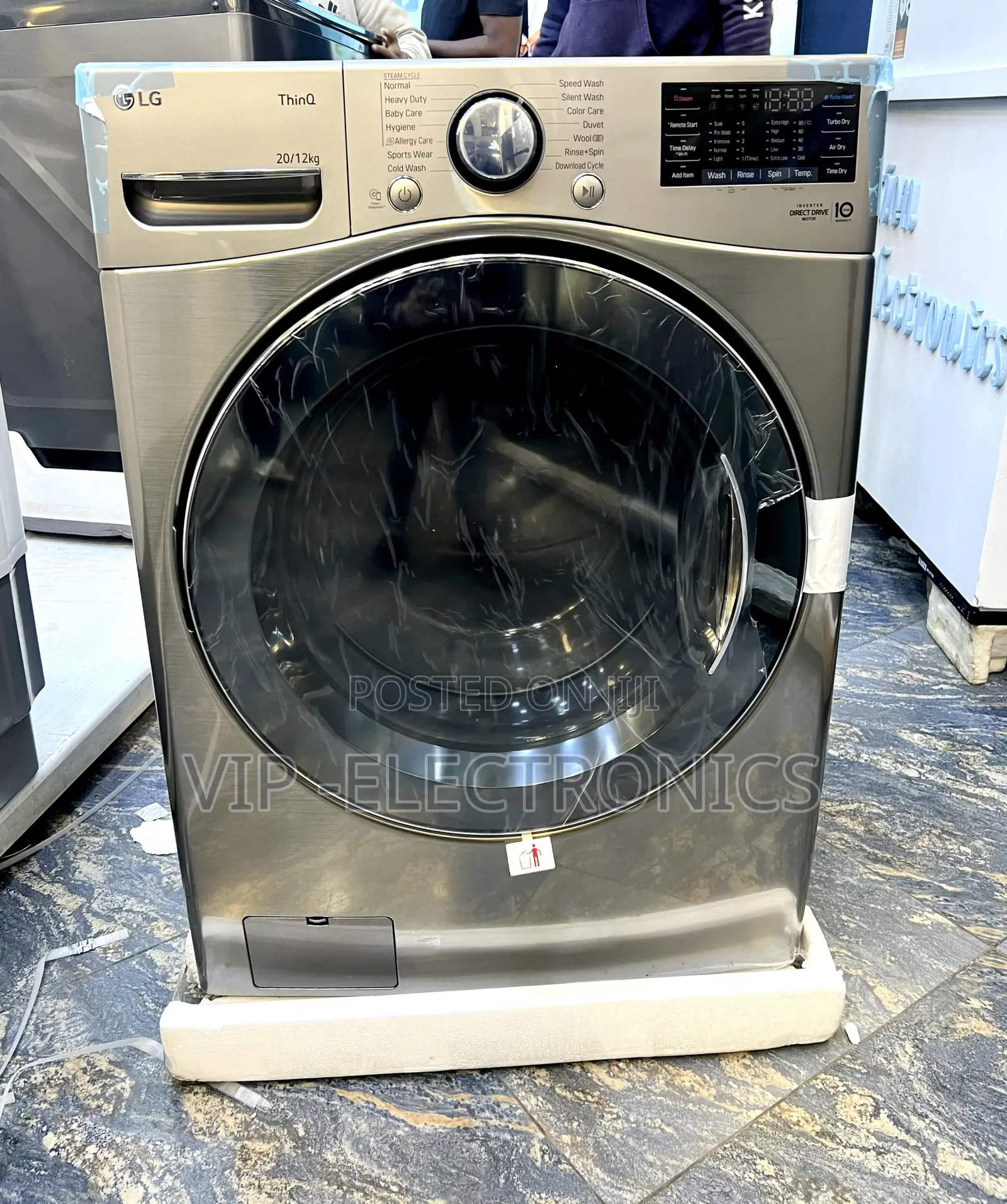 LG Automatic Washing Machine 20kg/12kg Front Load Washer Dryer Combo