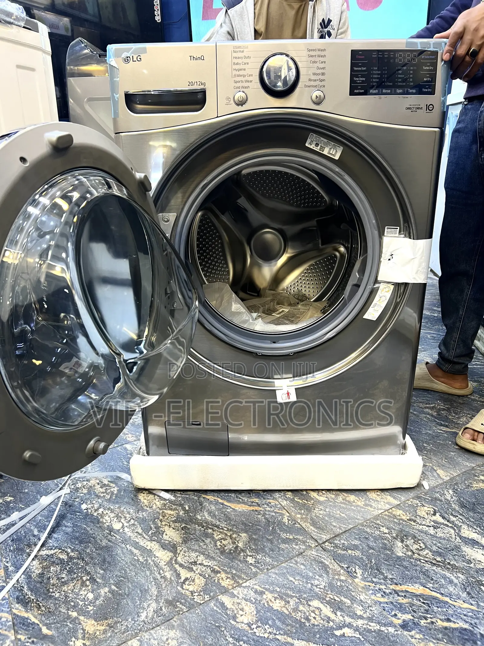 LG Automatic Washing Machine 20kg/12kg Front Load Washer Dryer Combo