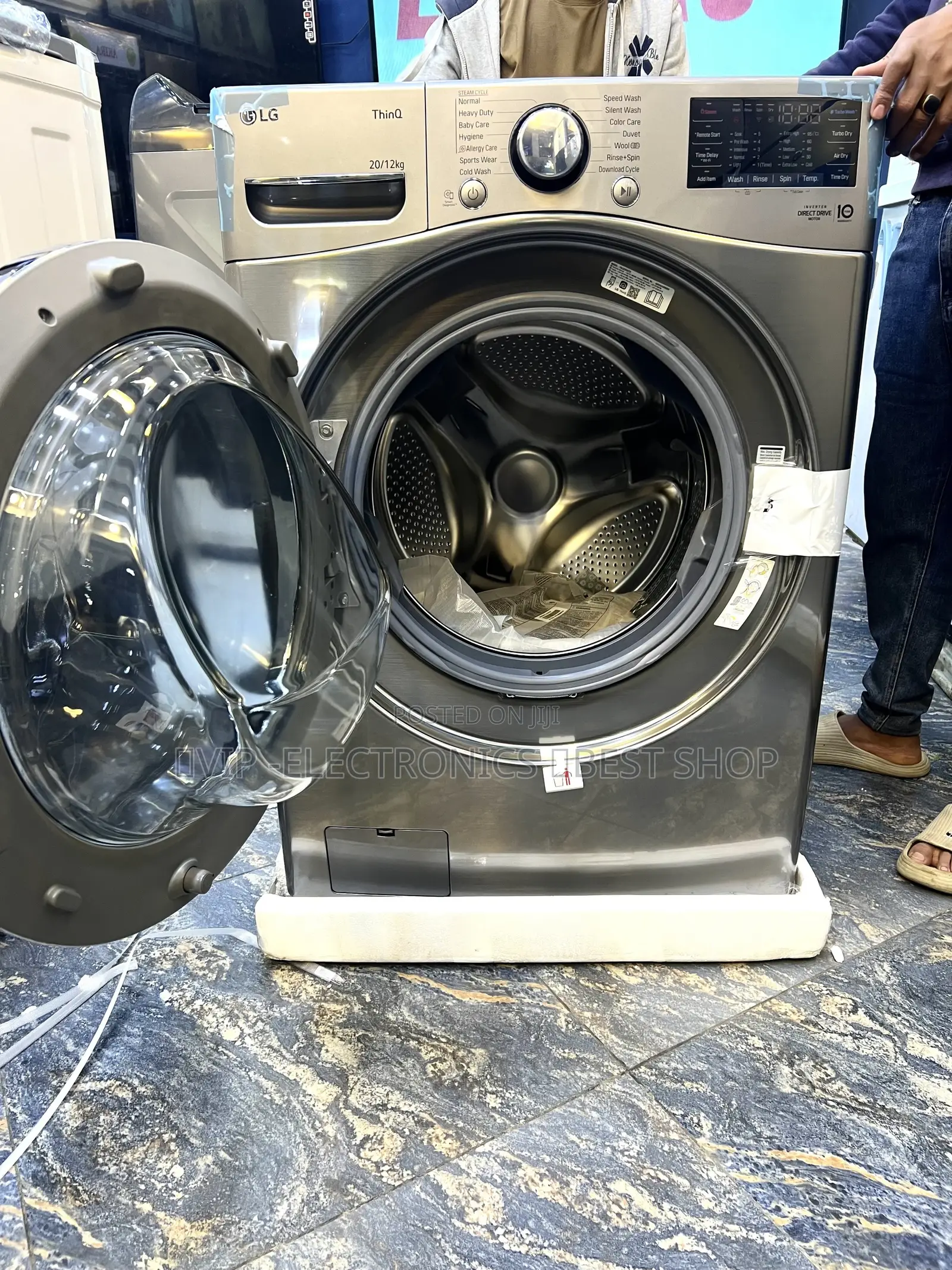 LG Automatic Washing Machine 20kg/12kg Front Load Washer Dryer Combo
